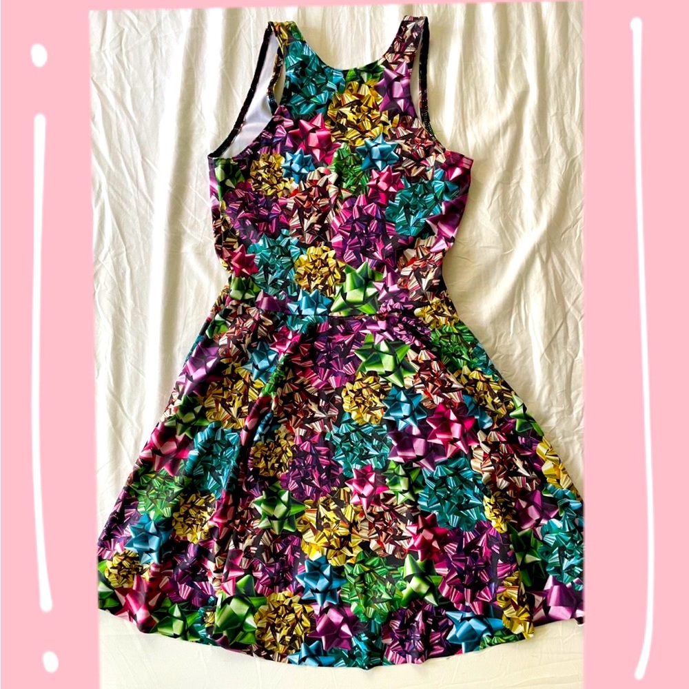 Blackmilk Wrapped Up Reversible Skater Dress